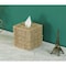 Vintiquewise Natural Woven Seagrass Wicker Square Tissue Box Cover Holder QI003714.SQ - alternate 5